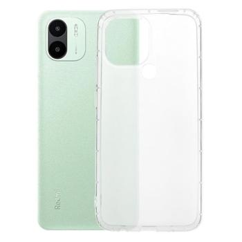 Szilikon telefonvédő (közepesen ütésálló, légpárnás keret) ÁTLÁTSZÓ Xiaomi Redmi A2 Plus kép