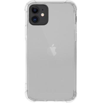 Szilikon telefonvédő (közepesen ütésálló, légpárnás sarok) ÁTLÁTSZÓ Apple iPhone 11 kép