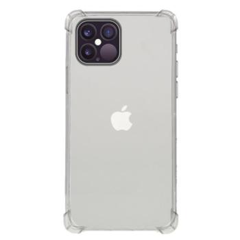 Szilikon telefonvédő (közepesen ütésálló, légpárnás sarok) ÁTLÁTSZÓ Apple iPhone 12 mini kép