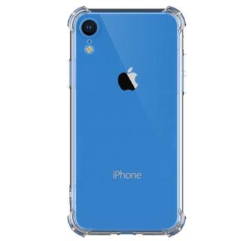 Szilikon telefonvédő (közepesen ütésálló, légpárnás sarok) ÁTLÁTSZÓ Apple iPhone XR 6.1 kép