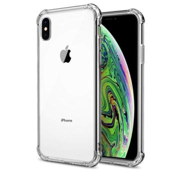 Szilikon telefonvédő (közepesen ütésálló, légpárnás sarok) ÁTLÁTSZÓ Apple iPhone XS Max 6.5 kép