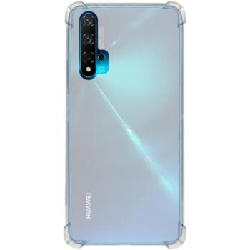 Szilikon telefonvédő (közepesen ütésálló, légpárnás sarok) ÁTLÁTSZÓ Honor 20, Huawei Nova 5T kép