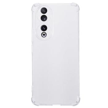 Szilikon telefonvédő (közepesen ütésálló, légpárnás sarok) ÁTLÁTSZÓ Honor 90 5G kép