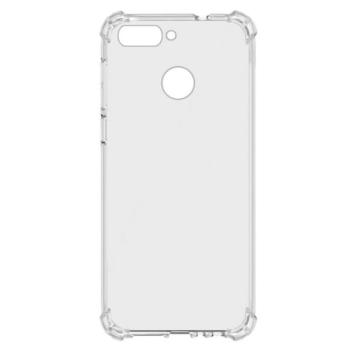 Szilikon telefonvédő (közepesen ütésálló, légpárnás sarok) ÁTLÁTSZÓ Huawei P Smart (2018) kép