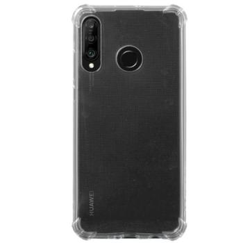 Szilikon telefonvédő (közepesen ütésálló, légpárnás sarok) ÁTLÁTSZÓ Huawei P30 Lite (Nova 4e) kép