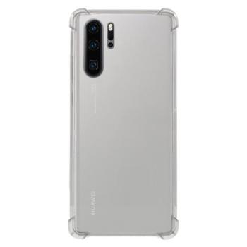 Szilikon telefonvédő (közepesen ütésálló, légpárnás sarok) ÁTLÁTSZÓ Huawei P30 Pro kép