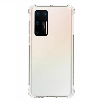 Szilikon telefonvédő (közepesen ütésálló, légpárnás sarok) ÁTLÁTSZÓ Huawei P40 kép