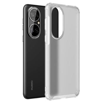 Szilikon telefonvédő (közepesen ütésálló, légpárnás sarok) ÁTLÁTSZÓ Huawei P50 kép