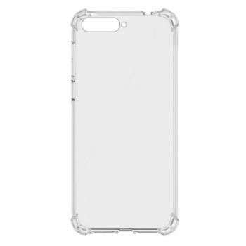 Szilikon telefonvédő (közepesen ütésálló, légpárnás sarok) ÁTLÁTSZÓ Huawei Y6 (2018) kép