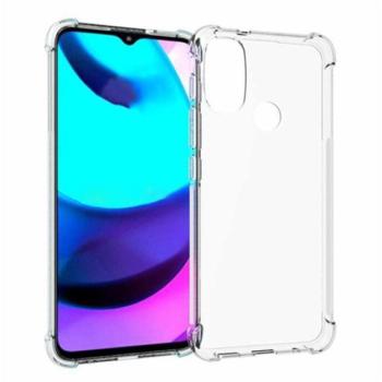 Szilikon telefonvédő (közepesen ütésálló, légpárnás sarok) ÁTLÁTSZÓ Motorola Moto E20 (XT2155), Motorola Moto E30 (XT2159), Motorola Moto E40 (XT2159) kép