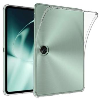 Szilikon telefonvédő (közepesen ütésálló, légpárnás sarok) ÁTLÁTSZÓ OnePlus Pad kép