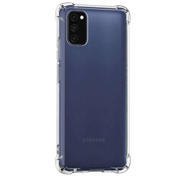Szilikon telefonvédő (közepesen ütésálló, légpárnás sarok) ÁTLÁTSZÓ Samsung Galaxy A03s (SM-A037F) kép