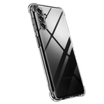 Szilikon telefonvédő (közepesen ütésálló, légpárnás sarok) ÁTLÁTSZÓ Samsung Galaxy A14 5G (SM-A146), Samsung Galaxy A14 4G (SM-A145) kép