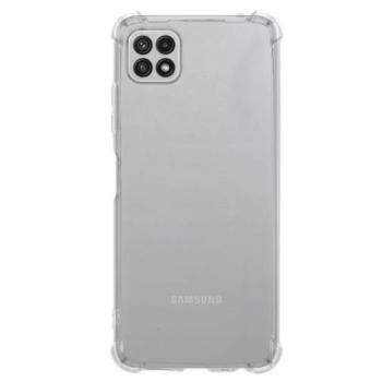 Szilikon telefonvédő (közepesen ütésálló, légpárnás sarok) ÁTLÁTSZÓ Samsung Galaxy A22 5G (SM-A226) kép