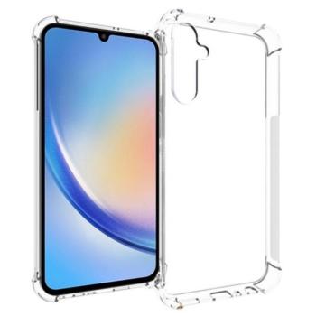 Szilikon telefonvédő (közepesen ütésálló, légpárnás sarok) ÁTLÁTSZÓ Samsung Galaxy A25 5G (SM-A256) kép