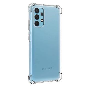 Szilikon telefonvédő (közepesen ütésálló, légpárnás sarok) ÁTLÁTSZÓ Samsung Galaxy A32 4G (SM-A325) kép