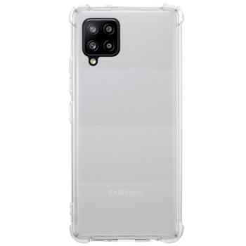 Szilikon telefonvédő (közepesen ütésálló, légpárnás sarok) ÁTLÁTSZÓ Samsung Galaxy A42 5G (SM-A425F) kép
