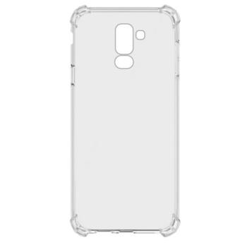 Szilikon telefonvédő (közepesen ütésálló, légpárnás sarok) ÁTLÁTSZÓ Samsung Galaxy A6+ (2018) SM-A605F kép