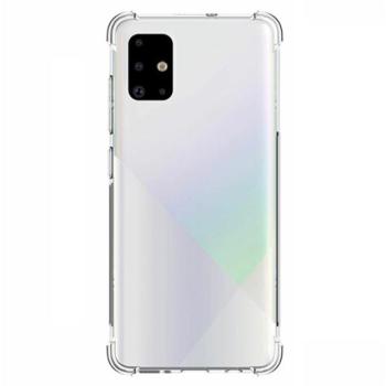 Szilikon telefonvédő (közepesen ütésálló, légpárnás sarok) ÁTLÁTSZÓ Samsung Galaxy A71 (SM-A715F) kép