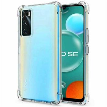 Szilikon telefonvédő (közepesen ütésálló, légpárnás sarok) ÁTLÁTSZÓ Vivo Y11s kép