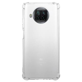 Szilikon telefonvédő (közepesen ütésálló, légpárnás sarok) ÁTLÁTSZÓ Xiaomi Mi 10T Lite 5G kép