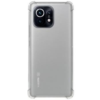 Szilikon telefonvédő (közepesen ütésálló, légpárnás sarok) ÁTLÁTSZÓ Xiaomi Mi 11 5G kép