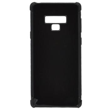 Szilikon telefonvédő (közepesen ütésálló, légpárnás sarok, fényes) FEKETE Samsung Galaxy Note 9 (SM-N960F) kép