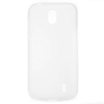 Szilikon telefonvédő (matt) ÁTLÁTSZÓ Nokia 1 (2018) kép