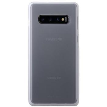 Szilikon telefonvédő (matt) ÁTLÁTSZÓ Samsung Galaxy S10 (SM-G973) kép