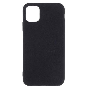 Szilikon telefonvédő (matt) FEKETE Apple iPhone 11 Pro Max kép