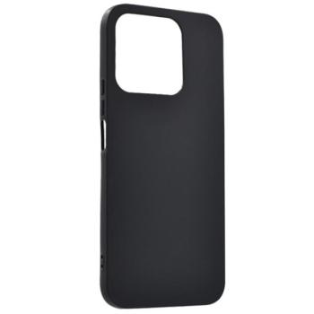 Szilikon telefonvédő (matt) FEKETE Honor X8c kép
