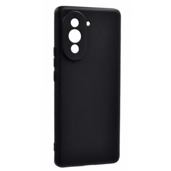 Szilikon telefonvédő (matt) FEKETE Huawei Nova 10 Pro kép