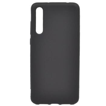 Szilikon telefonvédő (matt) FEKETE Huawei P20 Pro kép