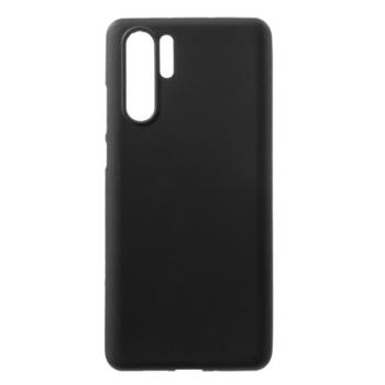 Szilikon telefonvédő (matt) FEKETE Huawei P30 Pro kép
