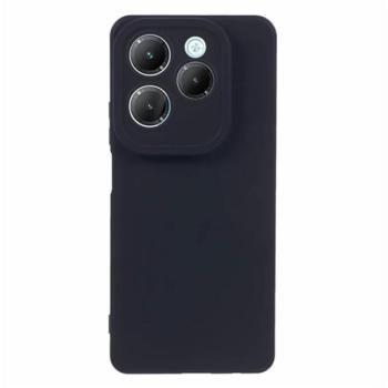 Szilikon telefonvédő (matt) FEKETE Infinix Hot 40 Pro kép