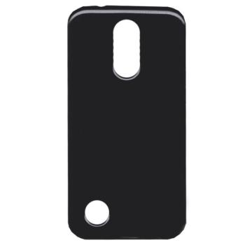 Szilikon telefonvédő (matt) FEKETE LG K10 (2017) M250n kép