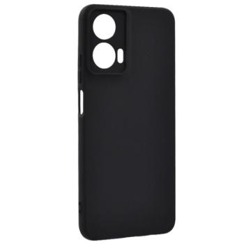 Szilikon telefonvédő (matt) FEKETE Motorola Moto G35 5G kép