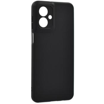 Szilikon telefonvédő (matt) FEKETE Motorola Moto G55 5G kép