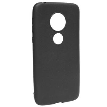 Szilikon telefonvédő (matt) FEKETE Motorola Moto G7 Play (XT1952) kép