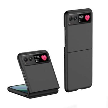 Szilikon telefonvédő (matt) FEKETE Motorola Razr 40 5G kép