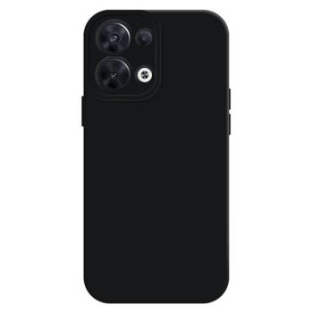 Szilikon telefonvédő (matt) FEKETE Oppo Reno 8 kép