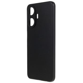 Szilikon telefonvédő (matt) FEKETE Realme C55 kép