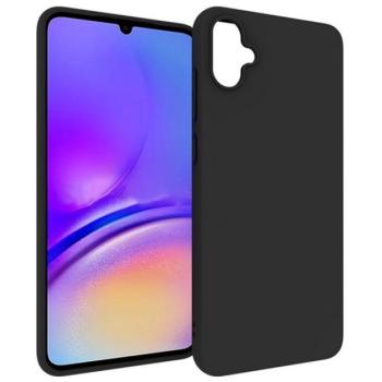 Szilikon telefonvédő (matt) FEKETE Samsung Galaxy A05 (SM-A055F) kép