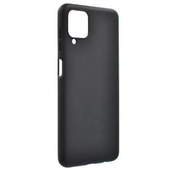 Szilikon telefonvédő (matt) FEKETE Samsung Galaxy A12 (SM-A125F / SM-A127F) kép