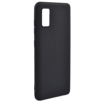 Szilikon telefonvédő (matt) FEKETE Samsung Galaxy A41 (SM-A415F) kép