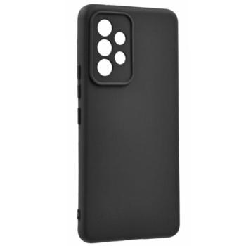 Szilikon telefonvédő (matt) FEKETE Samsung Galaxy A53 (SM-A536) 5G kép