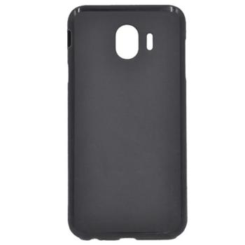 Szilikon telefonvédő (matt) FEKETE Samsung Galaxy J4 (2018) SM-J400F kép