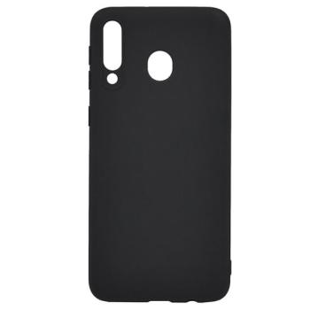 Szilikon telefonvédő (matt) FEKETE Samsung Galaxy M30 (SM-M305F) kép