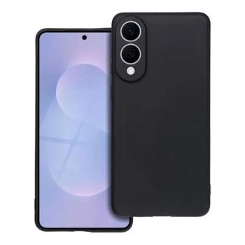 Szilikon telefonvédő (matt) FEKETE Samsung Galaxy S25 Edge (SM-S937) kép