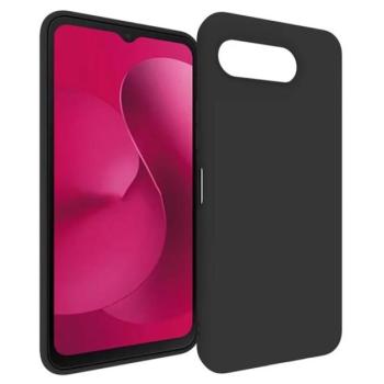 Szilikon telefonvédő (matt) FEKETE T Phone 3 5G kép